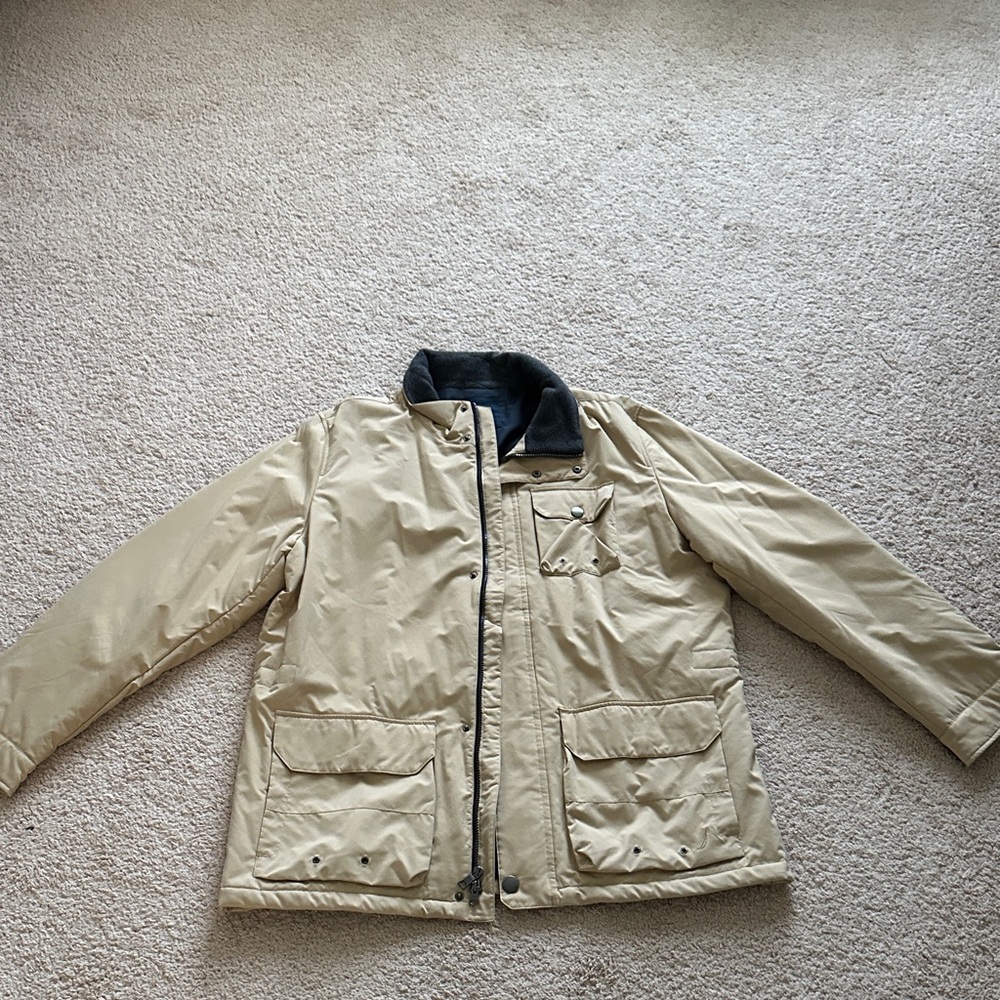 Nautica Men's Tan winter Jacket